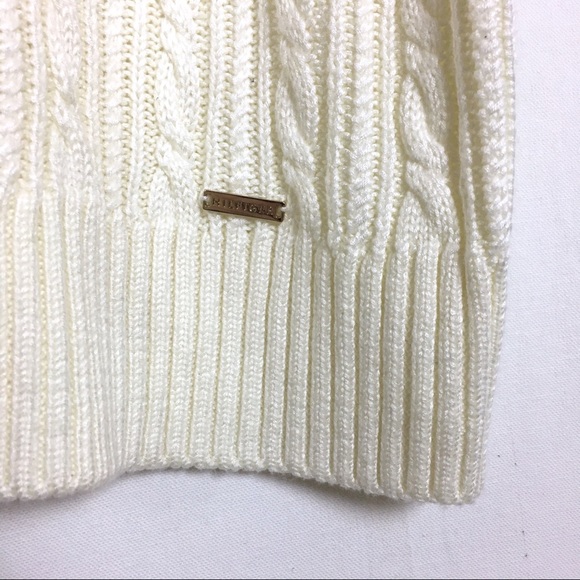 Tommy Hilfiger Ivory Sweater Dress Spell Out XL - Picture 4 of 8